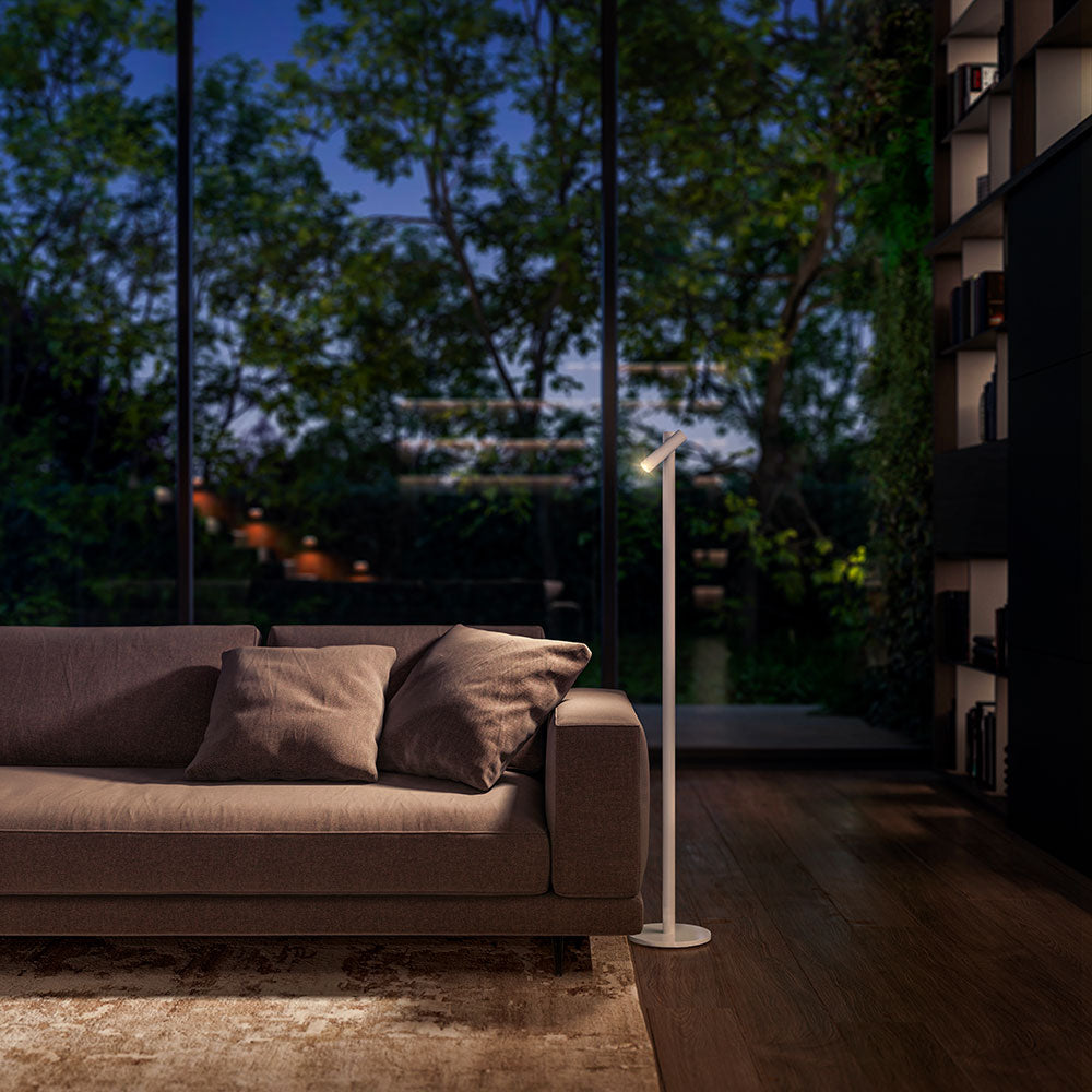 Novena Slancio Floor Cordless Rechargeable Outdoor Reading Lamp
