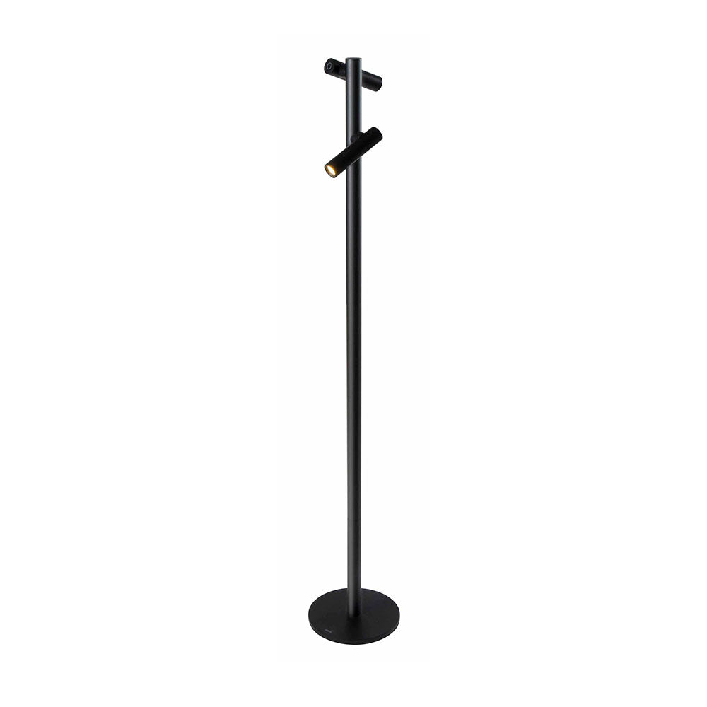 Novena Slancio Twin Floor Cordless Rechargeable Outdoor Floor Lamp