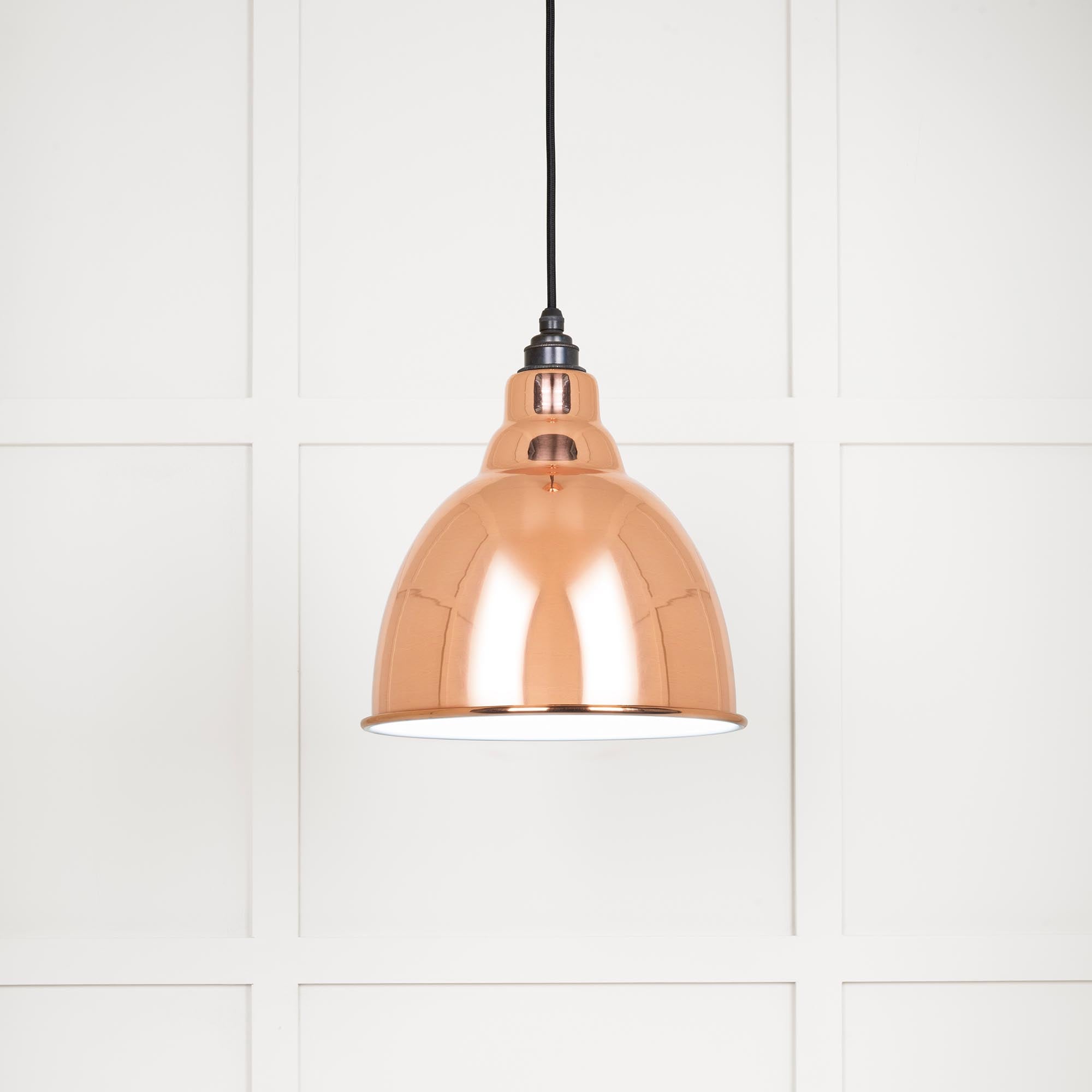 Novena Talgarth Accent Copper Pendant Light