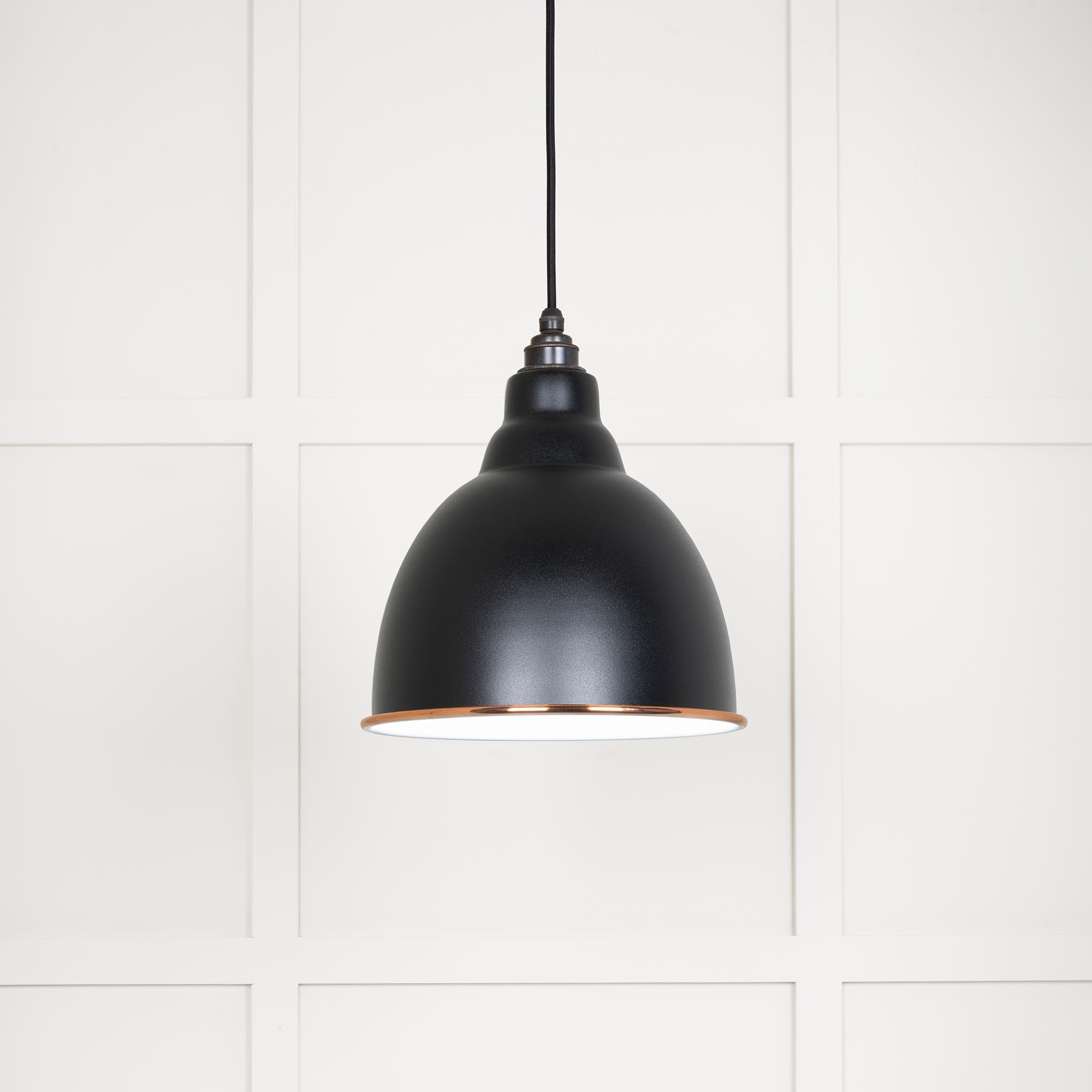 Novena Talgarth Accent Pendant Light in Elan Black