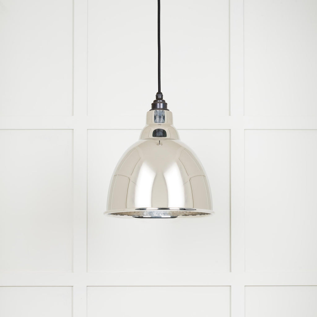 Novena Talgarth Hammered Nickel Pendant