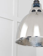 Novena Talgarth Hammered Nickel Pendant