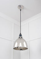 Novena Talgarth Hammered Nickel Pendant