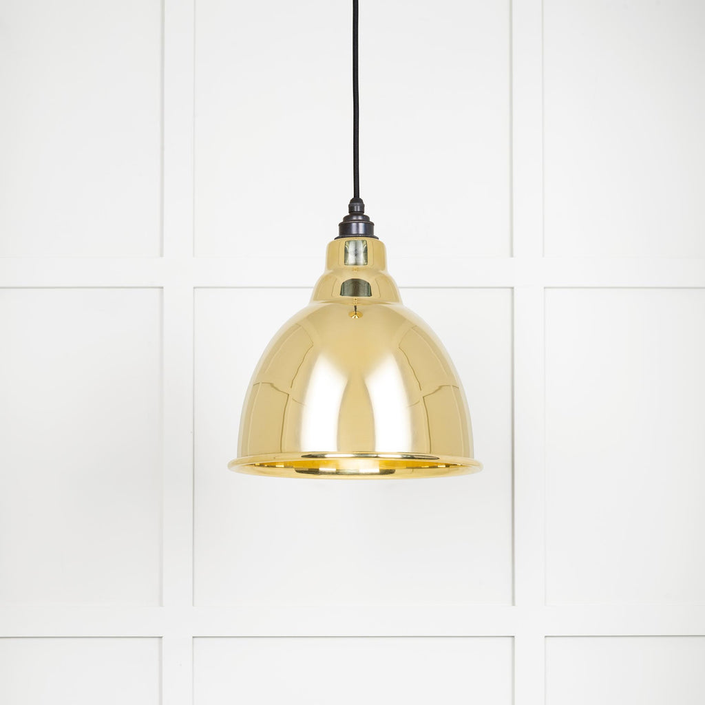 Novena Talgarth Smooth Brass Pendant