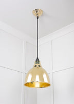 Novena Talgarth Smooth Brass Pendant