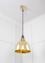 Novena Talgarth Smooth Brass Pendant