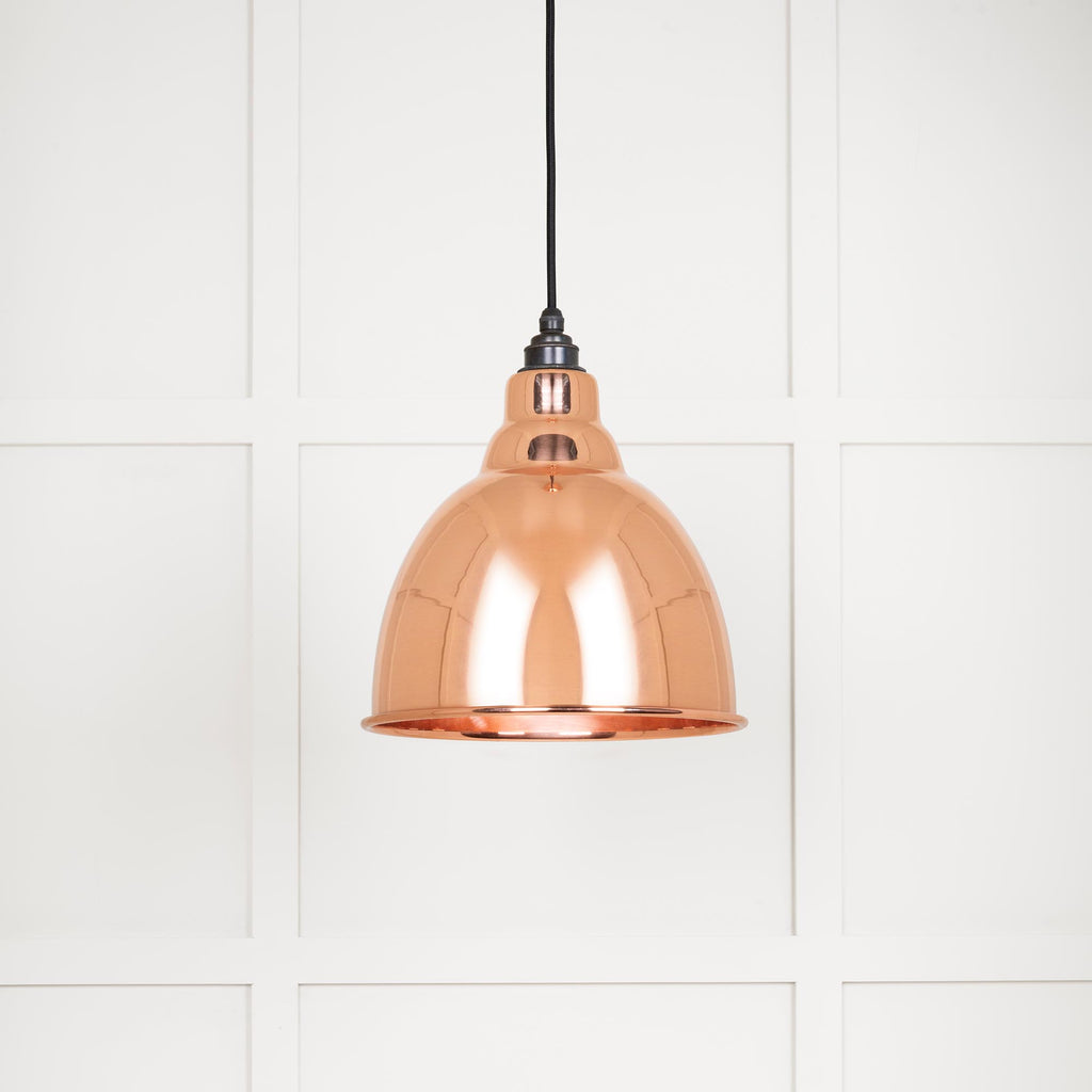 Novena Talgarth Smooth Copper Pendant Light