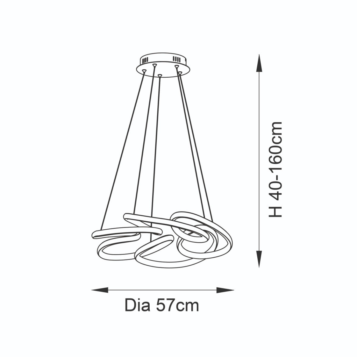 Novena Tamega 1 Light Pendant Light Satin Gold Paint White Silicone