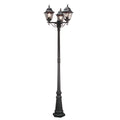 Elstead Norfolk Lamp Post in Black