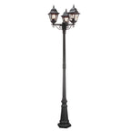 Elstead Norfolk Lamp Post in Black