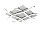 Mantra Nur Dimmable LED Polished Chrome Ceiling Flush