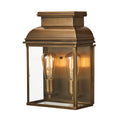 Elstead Old Bailey Large Coastal Wall Lantern in Aged Brass