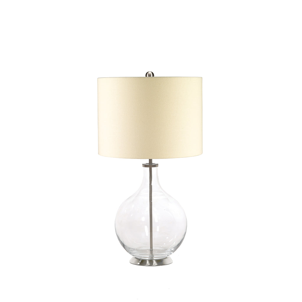 Elstead Orb Table Lamp with Clear Shade