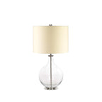 Elstead Orb Table Lamp with Clear Shade