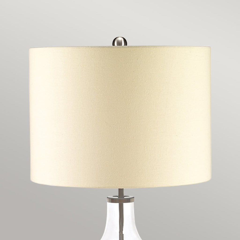 Elstead Orb Table Lamp with Clear Shade