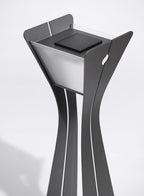 Osmoz 500lm Solar Lamppost 110 cm - Space Grey Aluminium
