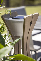 Osmoz 500lm Solar Lamppost 110 cm - Teak Duratek