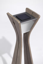 Osmoz 500lm Solar Lamppost 110 cm - Teak Duratek