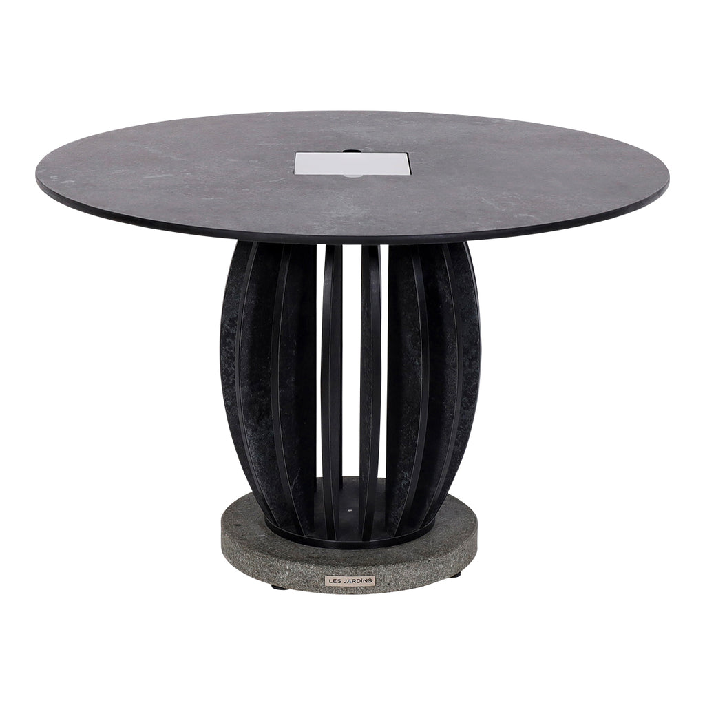 Pastek 500lm Solar Low Table 70 cm - Slate HPL with Granite Base