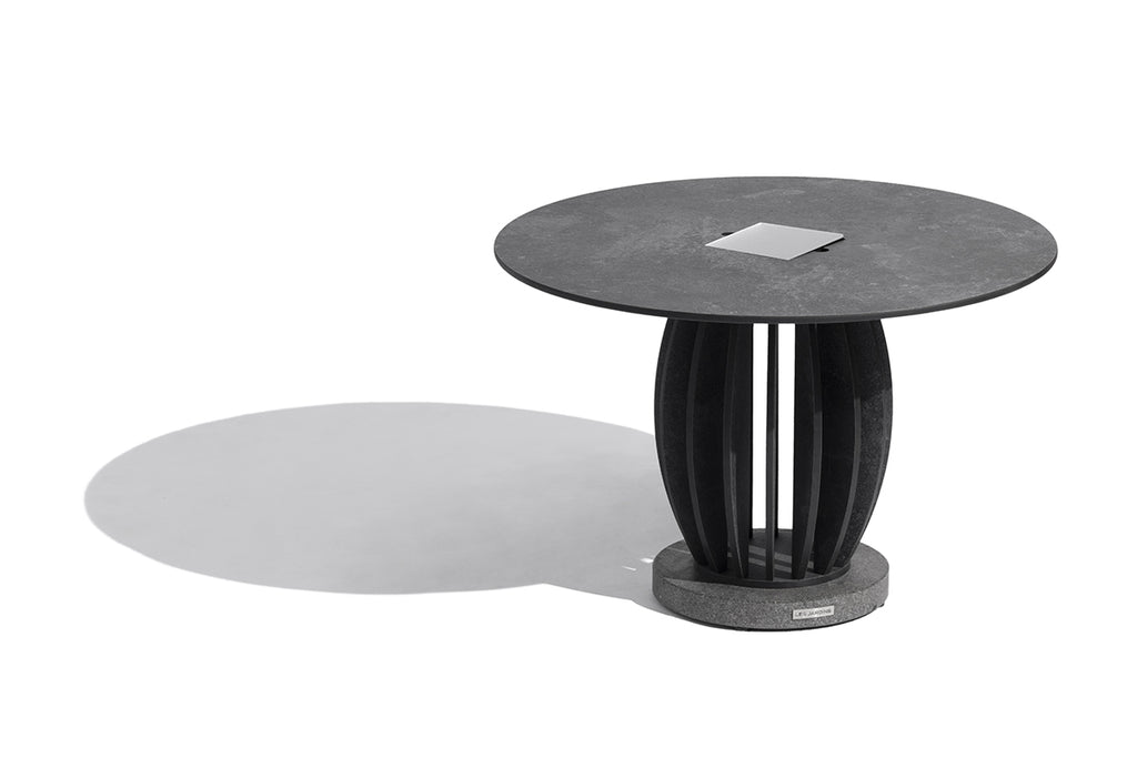 Pastek 500lm Solar Low Table 70 cm - Slate HPL with Granite Base