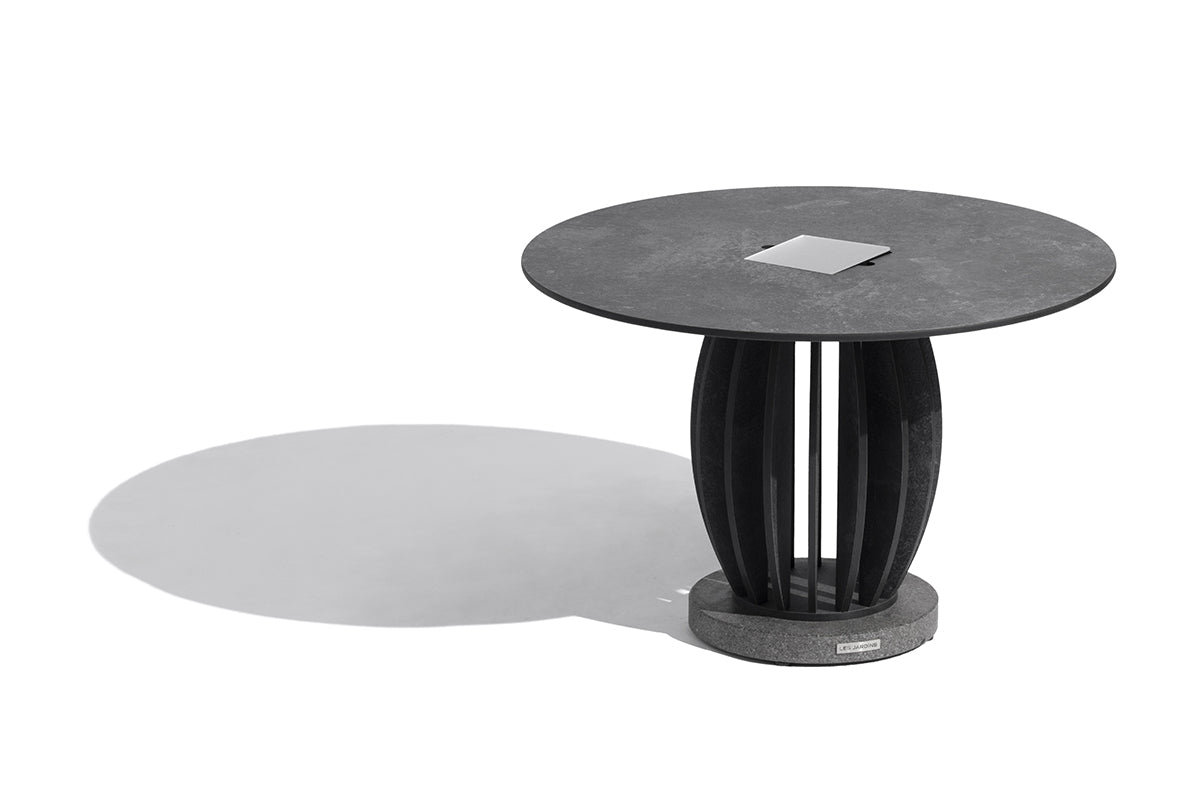 Pastek 500lm Solar Low Table 70 cm - Slate HPL with Granite Base