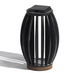 Pasteque 500lm Solar Lantern - Teak with HPL Slats