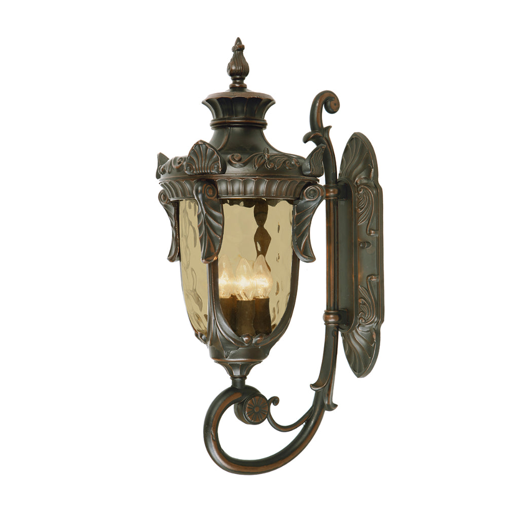 Elstead Philadelphia Large Outdoor Wall Lantern in Old Bronze