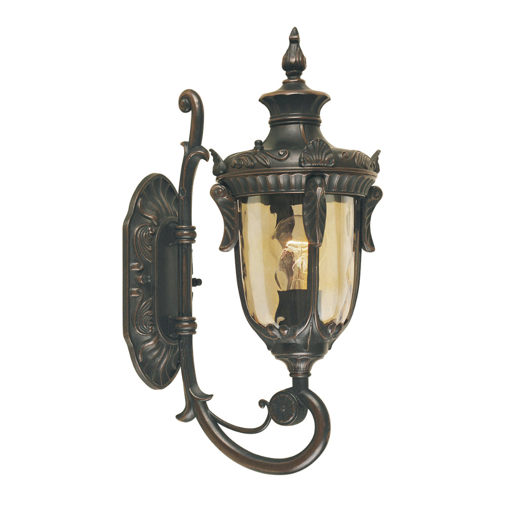 Elstead Philadelphia Small Wall Lantern in Old Bronze