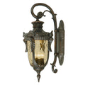 Elstead Philadelphia Large Outdoor Wall Lantern in Old Bronze