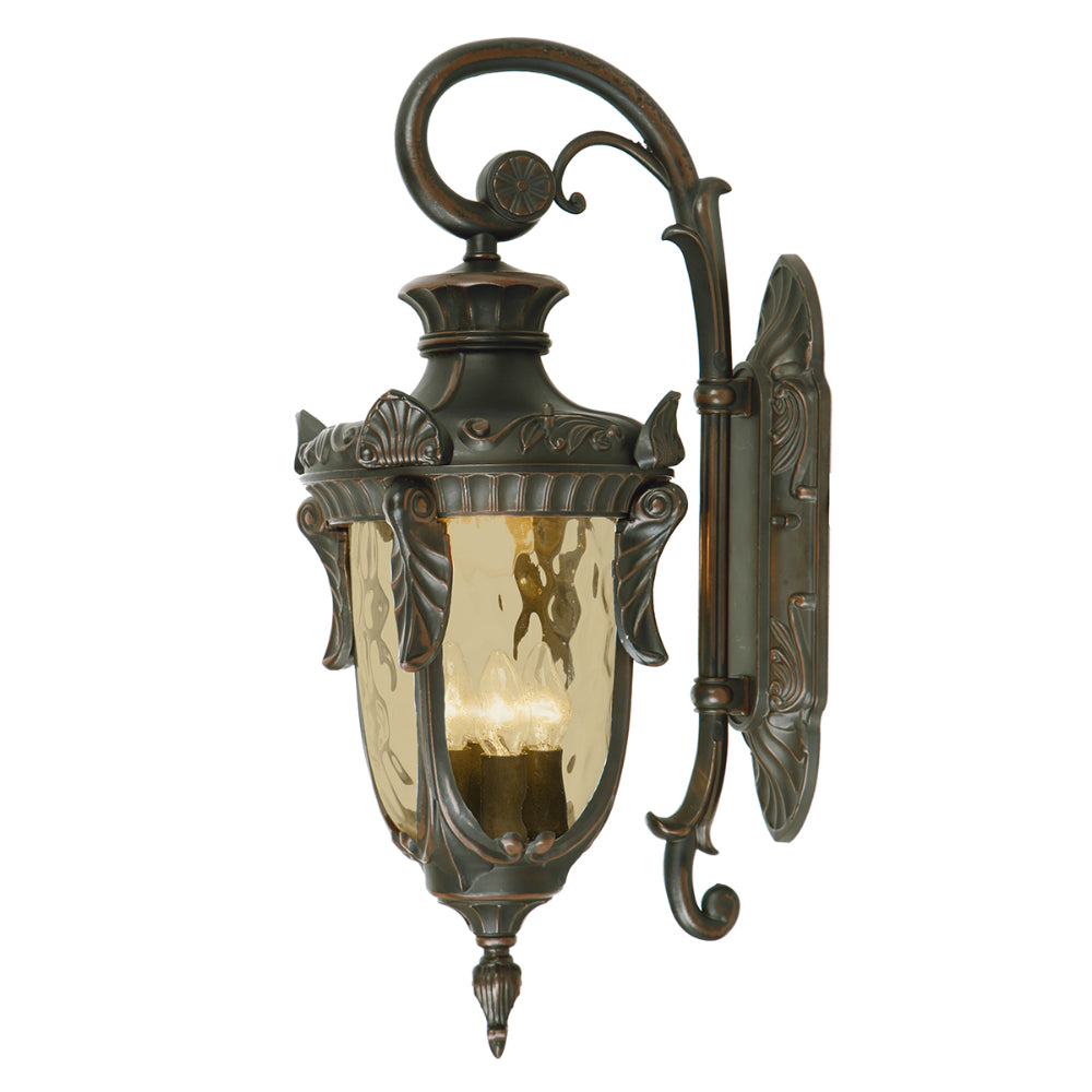 Elstead Philadelphia Large Outdoor Wall Lantern in Old Bronze