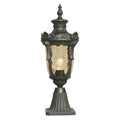 Elstead Philadelphia Medium Outdoor Pedestal Lantern in Old Bronze