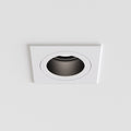 Pinhole Pro Square Fixed IP65 (4001778) in Matt White - Product Image 1