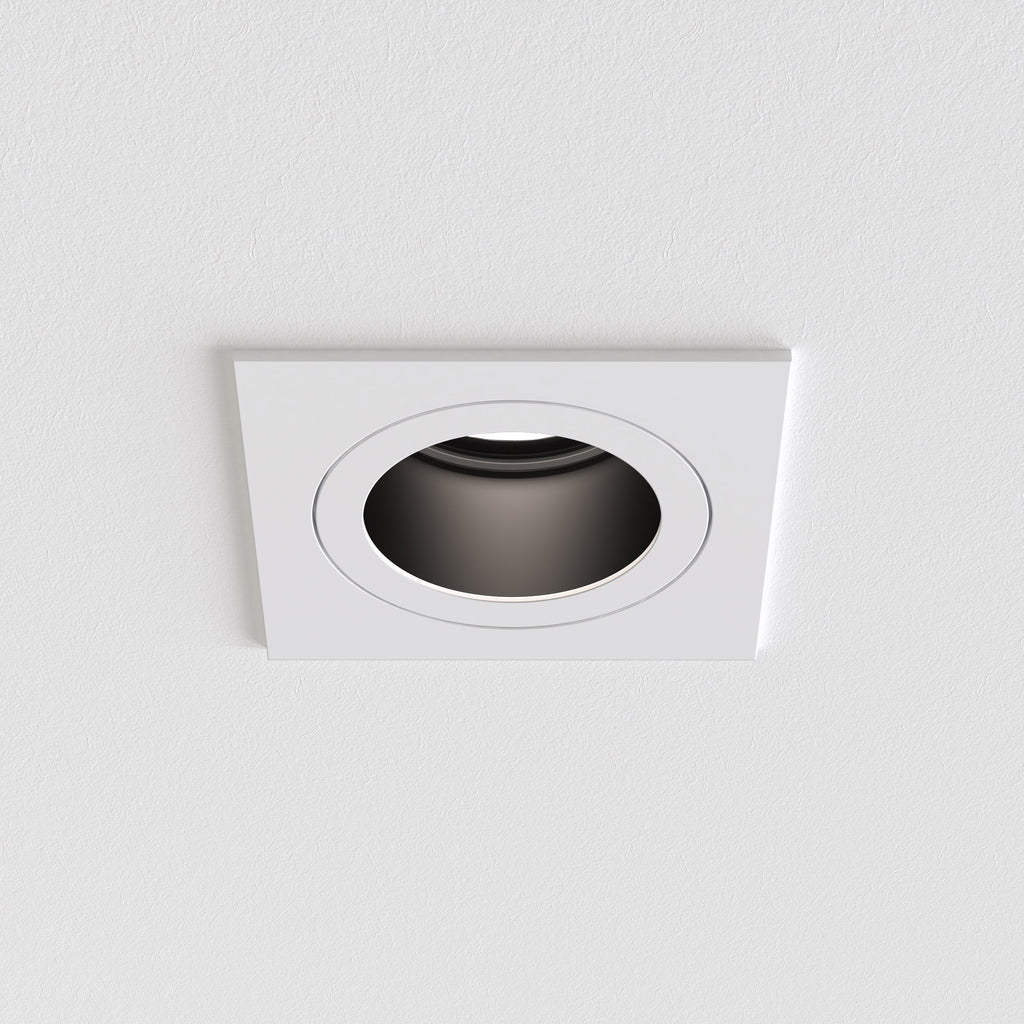 Pinhole Pro Square Fixed IP65 (4001795) in Matt White - Product Image 1
