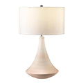 Elstead Pinner Table Lamp in Subtle Pink & Matt Cream