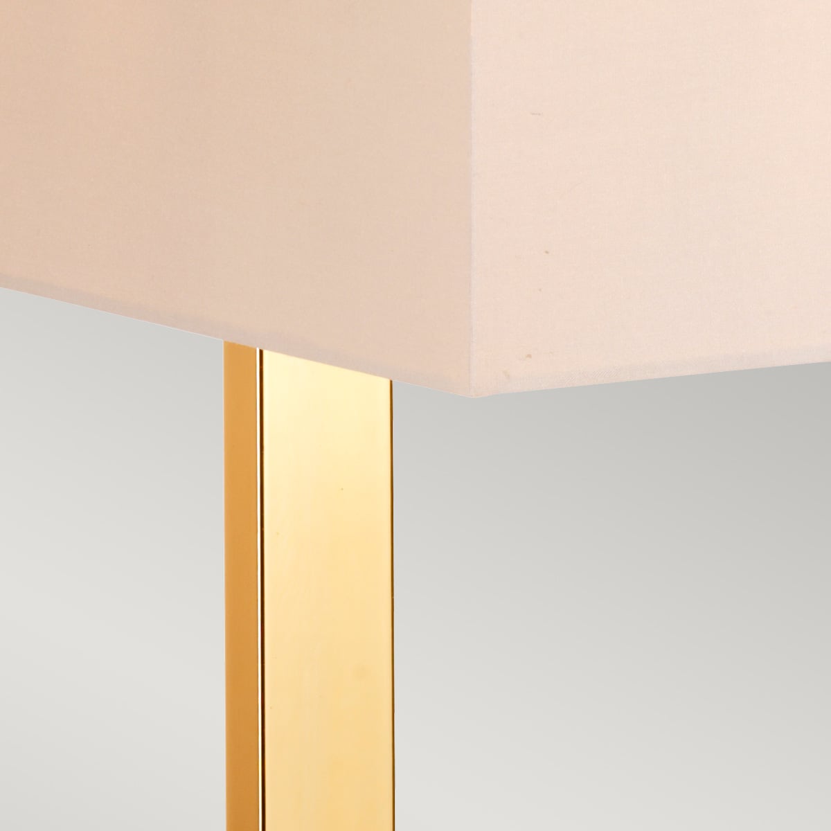 Elstead Plein Table Lamp in Dark Brown and Polished Gold