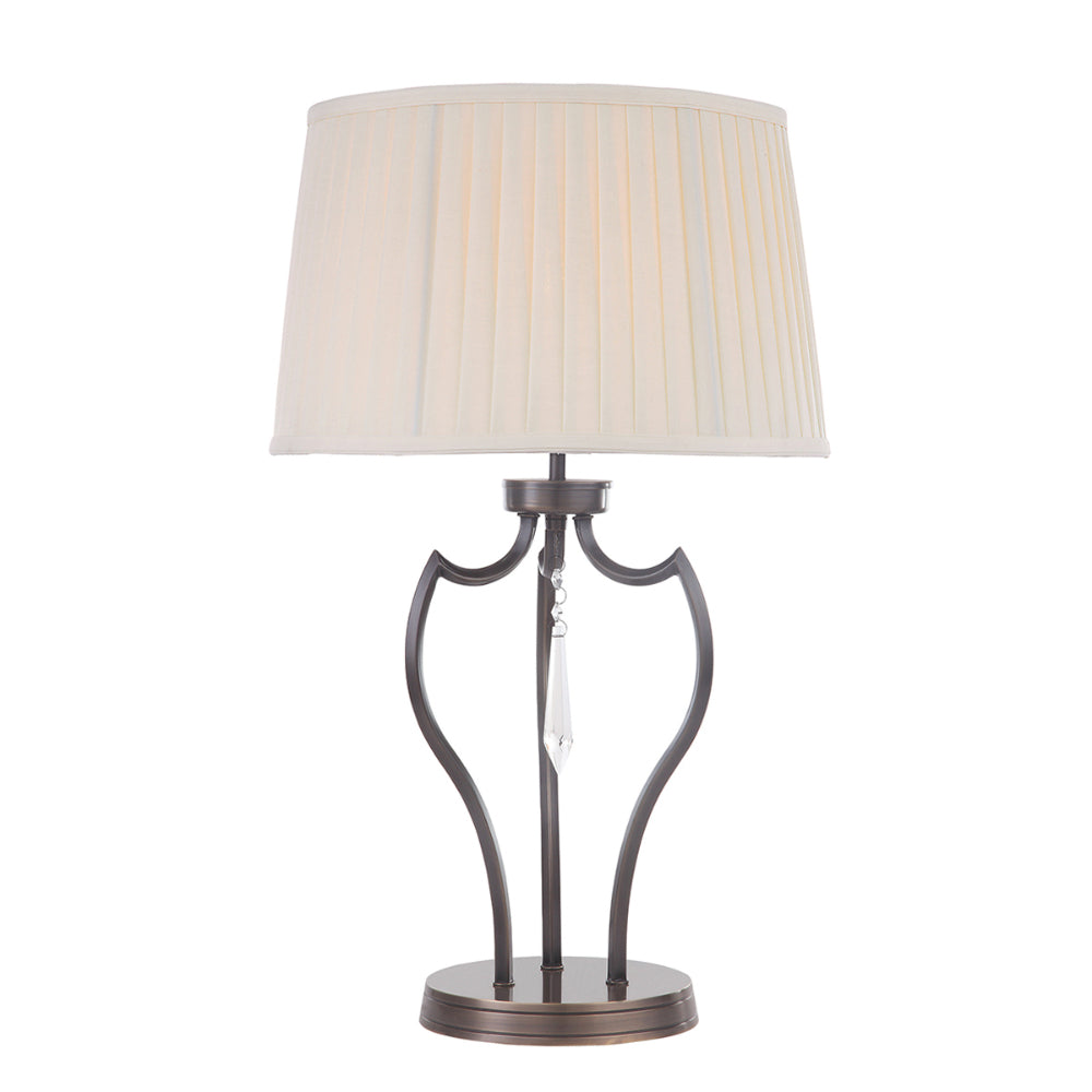Elstead Pimlico Table Lamp in Dark Bronze