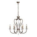 Elstead Pimlico 6 Light Ceiling Light in Dark Bronze