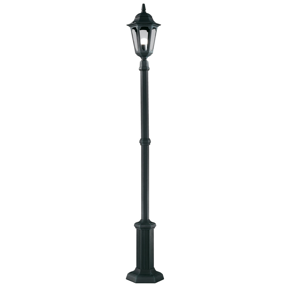 Elstead Parish 1 Light Outdoor Lamp Post in Black Finish