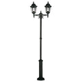 Elstead Parish Twin Post Outdoor Light in Black