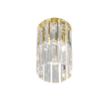 Kolarz Prisma 1 Light Flush Ceiling Fitting 24 Carat Gold 344.11M.3