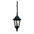 Elstead Parish Mini Outdoor Chain Lantern in Black