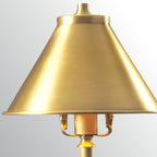 Elstead Provence Table Lamp in Aged Brass