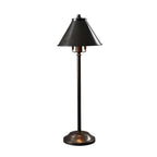 Elstead Provence 1 Light Stick Table Lamp in Old Bronze