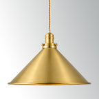 Elstead Provence 1 Light Pendant Light in Aged Brass