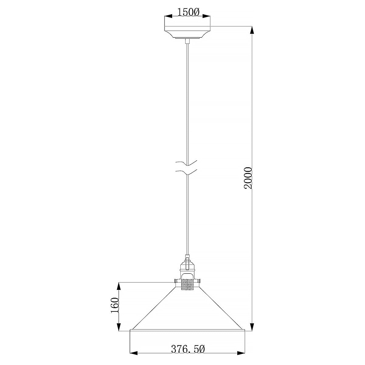 Elstead Provence 1 Light Pendant Light in Aged Brass