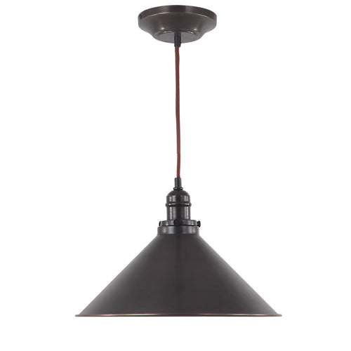 Elstead Provence 1 Light Pendant Light in Old Bronze