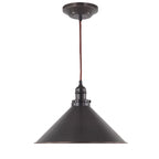 Elstead Provence 1 Light Pendant Light in Old Bronze