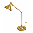 Elstead Provence Desk Lamp in Aged Brass