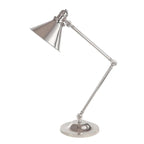 Elstead Provence Desk Lamp in Polished Nickel