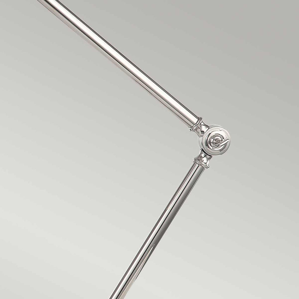 Elstead Provence Desk Lamp in Polished Nickel
